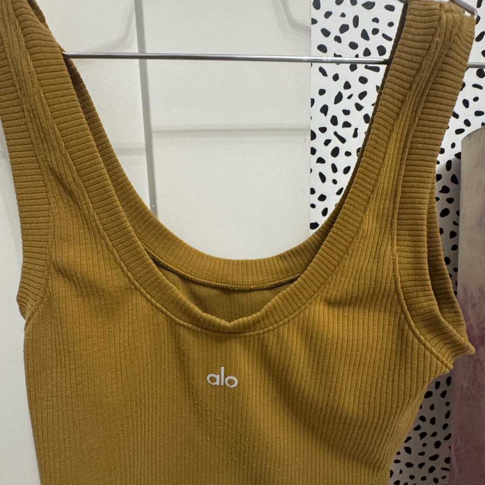 Alo ribbed wellness tank
